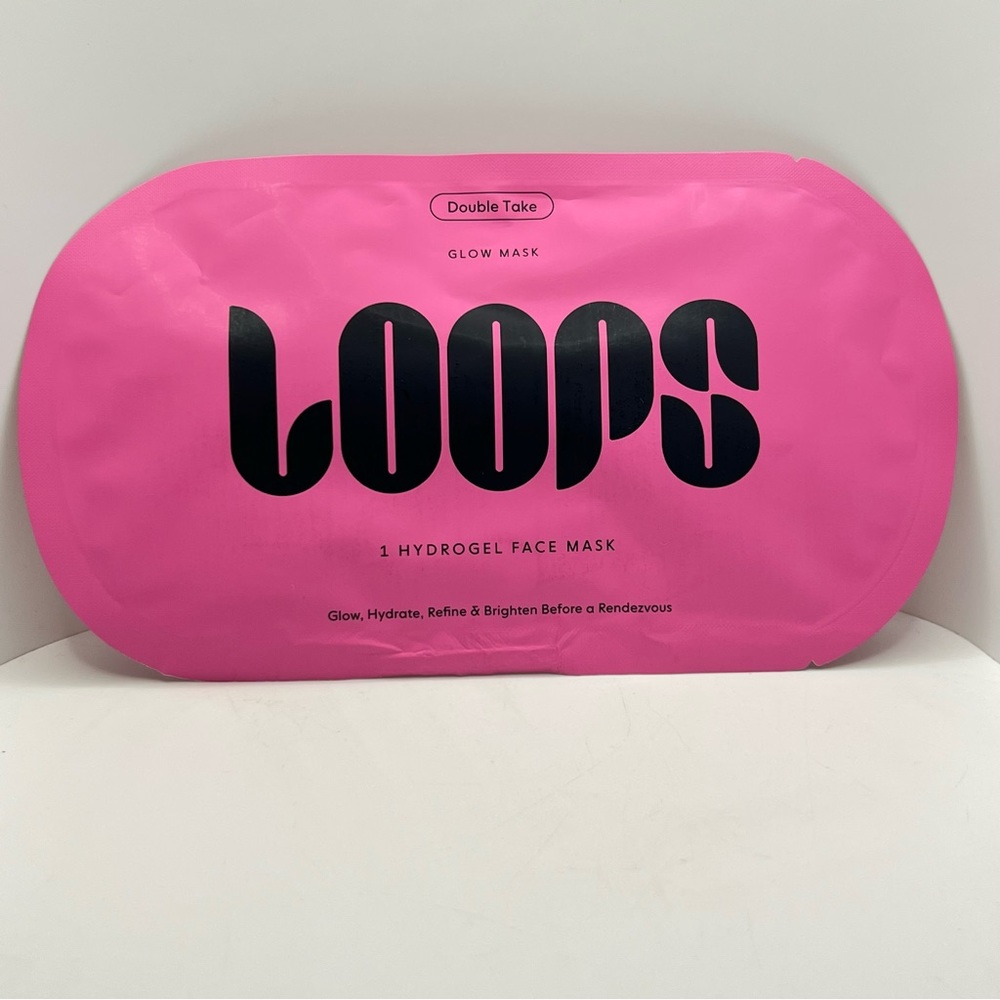 🦋$4 ~ Glow Mask ~ Hydrogel Face Mask ~ LOOPS ~ Double Take ~ NEW